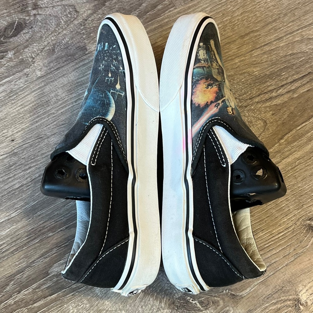 Vans x Star Wars A New Hope Movie Poster Sneakers Leia Vadar Skywalker Womens 6 - Picture 5 of 10